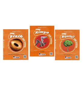 KAFA DENGİ YAYINLARI AYT Fizik + Kimya + Biyoloji Soru Bankası  Süper Öğreten Sistem