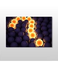 Neon Top Kanvas Tablo 150x100cm (Karışık)