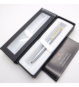 Sheaffer Sentinel SS GT Krom Altın Tükenmez Kalem  İsme Özel Kalem