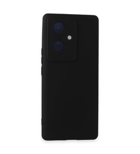 Vivo V29 Lite Kılıf Nano İçi Kadife Silikon - Siyah