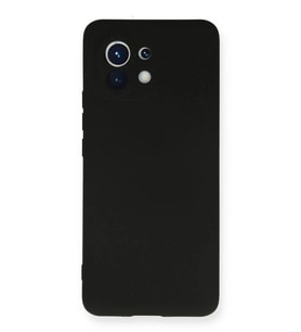 Durukar® Mi 11 Kılıf Nano içi Kadife Silikon - Siyah