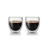 2'li Kahve Bardağı Seti Çift Cidarlı Cappuccino Bardağı 250 ml