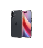 Spigen iPhone 16 Plus ile Uyumlu Kılıf Crystal Flex Rose Crystal (Şeffaf)