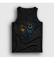 Presmono Unisex Siyah Hello Daft Punk Atlet 59607tt