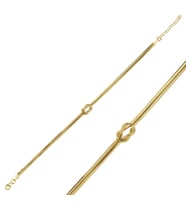 Zincir Altın Kaplama Bileklik BLK4 (Gold)