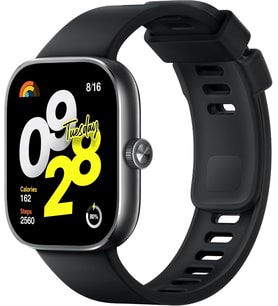 Xiaomi Redmi Watch 4 Akıllı Saat Siyah (Xiaomi Türkiye Garantili) Sesli Görüşme Özellikli (Krem)