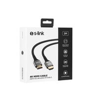 S-LINK SLX-HD4K03 3 Mt Metal v2.0 4K (4096*2160) 60Hz HDMI Kablo