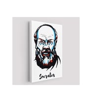 Socrates Dekoratif Kanvas Tablo-5969