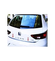 Seat Leon MK3 Krom Alt Bagaj Çıtası 2012 Üzeri P. Çelik