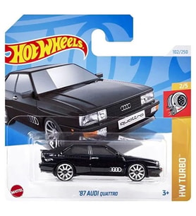 Hot Wheels ‘87 Audi Quattro - Siyah (1/64) 2024 Serisi