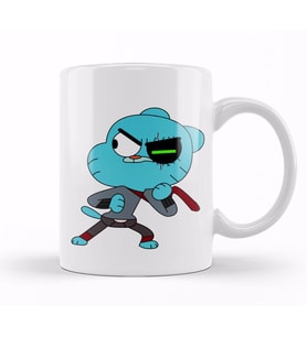 Gumball Watterson Kupa Bardak Porselen
