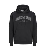 Jack & Jones 12256521 Jjecaleb Varsity Sweat Hood Noos Siyah