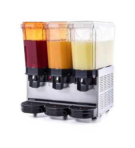 Samixir 60.SSSI Klasik Triple Soğuk İçecek Dispenseri, 20+20+20 L, Fıskiyeli, Inox