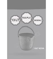 Çocuklar için 2'li Banyo Seti Kulplu Kova & Oluklu Maşrapa Set