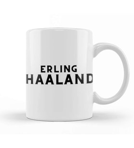 Erling Haaland Kupa Bardak Porselen