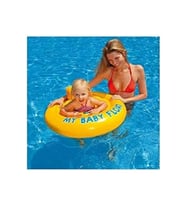 Intex My Baby Float Oturaklı Bebek Flatörü 70 Cm Çocuk Havuz Ve Deniz Simidi (6-12 AY) M-56585