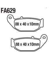 Cf Moto Sr250-450 Nk 250 Arka Fren Disk Balatası Ask (Abs) Fa629