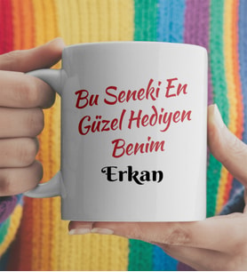 Bu Seneki En Güzel Hediyen Benim İsimli Yılbaşı Kupası Kişiye Özel