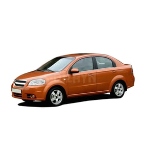 Chevrolet Aveo Uyumlu Sedan Krom Cam Çıtası 4 Parça 2006-2010