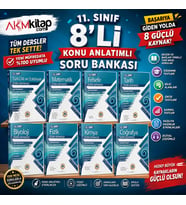 Bilgi Sarmal 11.Sınıf Maarif Soru Bankası Seti 8 Kitap
