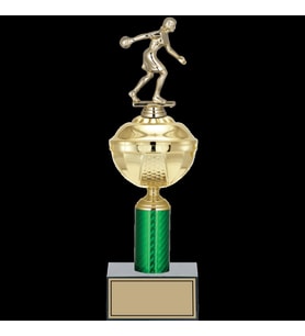 ODAK KUPA - Figürlü Kupalar - Bowling Kadın Figürlü Kupalar FG-049 C - 36 cm