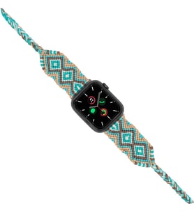 Charm Black 38-40-41 mm Apple Watch Braided Band