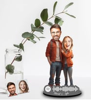 Kişiye Özel Spotify Sevgili Tasarımlı Ahşap Biblo Model-32