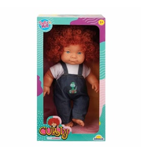 30151 Sunman, Curly Kıvırcık Saçlı Bebek 35 Cm