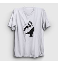 Presmono Unisex Beyaz Kiss Valentine's Day Sevgililer Günü T-Shirt 285351tt (Beyaz)
