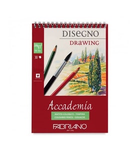 Fabriano Accademia Doğal Grenli Eskiz Defteri 200 gr 30 yp A4