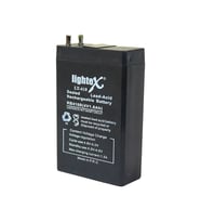 LİGHTEX 4 Volt 1.80 Amper 7.5X5X2 Lightex Lt-418 Akü 50 x 22 x 75 Mm