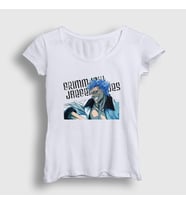 Presmono Kadın Beyaz Grimmjow Anime Bleach T-Shirt 127483tt