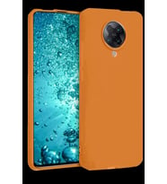 Pilelistore   Xiaomi Redmi K30 Pro Kılıf Nano içi Kadife Silikon - Turuncu