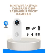 Suya ve Darbeye Dayanıklı Kompakt Spor Kamera 1080P