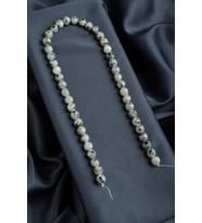 Kivi Jasper Doğal Taş Parlak Küre Kesim 8mm Dizi [Ab+]