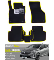 RENAULT CLİO 5 (2020-2025) Uyumlu EVA Paspas Tam Set–Oto Paspas,Araca Özel