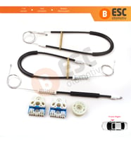 VW Passat B6 3C 3C2 3C5 2005-2011 4/5 Kapı 3C1837462 İçin Elektrikli Ön Sağ Cam Kriko Tamir Seti