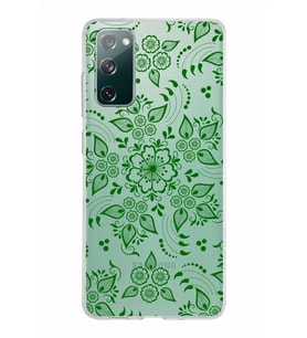 Samsung Galaxy S20 FE Kapak Nostalji Desen Tasarımlı Şeffaf Silikon Kılıf