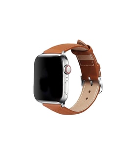 Apple Watch 42mm Nl26 Deri Kordon - Taba