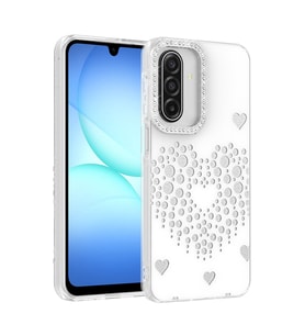 Galaxy A27 Kılıf Damla Taşlı Rivas Sert PC Kılıf