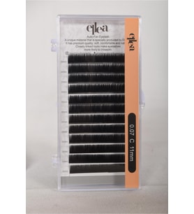 ÇEK BIRAK İPEK KİRPİK 0.7 KALINLIK C KIVRIM 11 MM UZUNLUK
