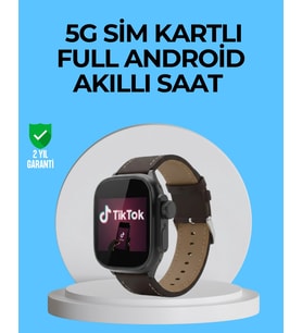 Kamera Özellikli Akıllı Saat Play Store Destekli