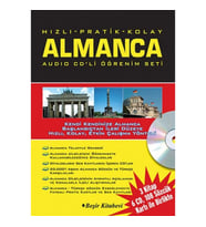 Hızlı Pratik Kolay Almanca Audio CDli Öğrenim Set