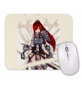 Erza Scarlet Fairy Tail Anime Battle Ready Mouse Pad