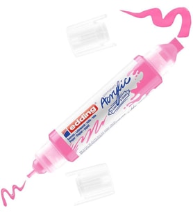 Edding 5400 Akrilik Boyama Markörü 3D Double Liner FOSFORLU PEMBE 
