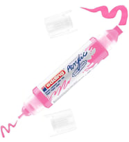Edding 5400 Akrilik Boyama Markörü 3D Double Liner FOSFORLU PEMBE 