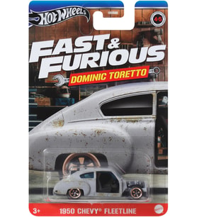 Hot Wheels Hızlı Ve Öfkeli Dominic Toretto Auto 1950 Chevy Fleetline Model Döküm Ölçeği 1:64 - Uzunl