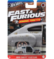 Hot Wheels Hızlı Ve Öfkeli Dominic Toretto Auto 1950 Chevy Fleetline Model Döküm Ölçeği 1:64 - Uzunl