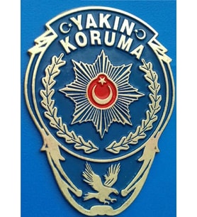 YAKIN KORUMA CÜZDAN ROZETİ (METAL)-SATIN/AL,YAKIN KORUMA KIMLIK KARTLI PERSONELE SATILIR.-SIVILE SATILMAZ