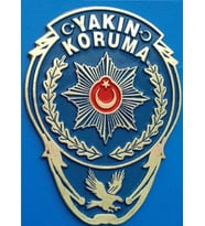 YAKIN KORUMA CÜZDAN ROZETİ (METAL)-SATIN/AL,YAKIN KORUMA KIMLIK KARTLI PERSONELE SATILIR.-SIVILE SATILMAZ